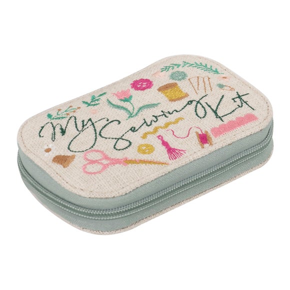Click to view product details and reviews for Hobby Gift Embroidered My Sewing Kit Zip Case.