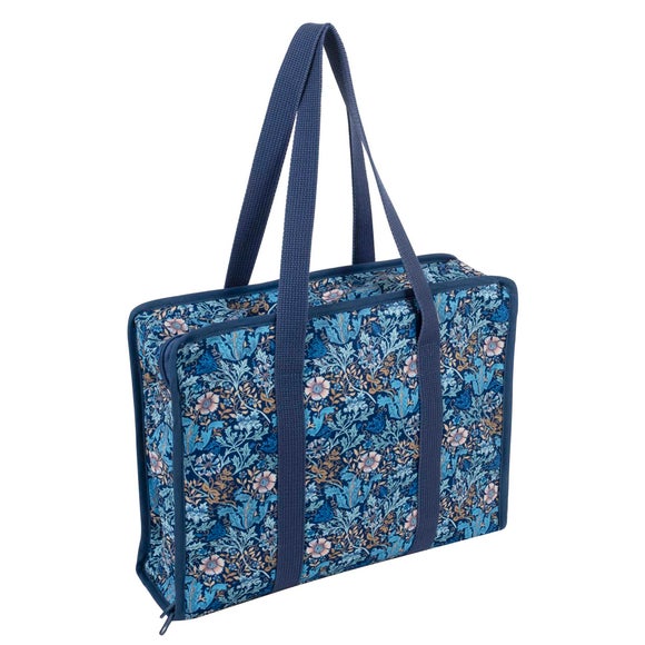 Hobby Gift Wood Block Floral All-In-One Project Bag