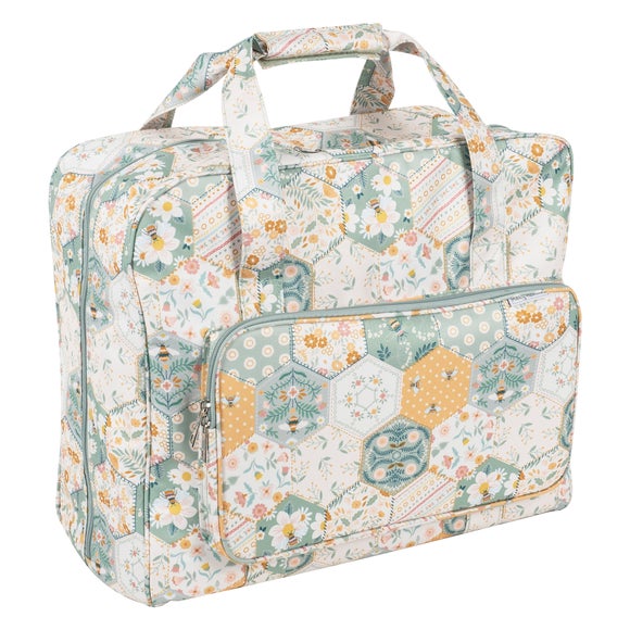 Click to view product details and reviews for Hobby Gift Patchwork Bee Sewing Machine Bag.