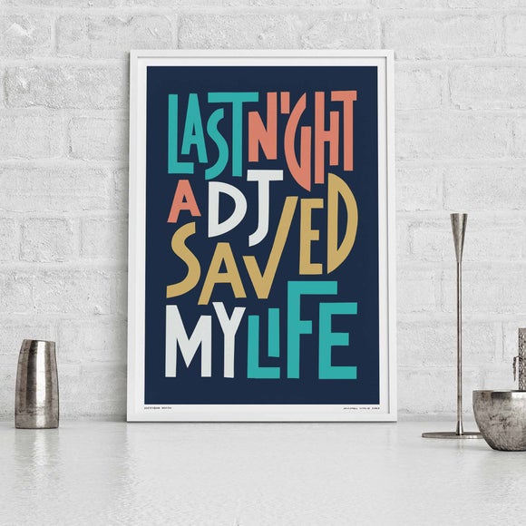 View Sketchbook Design Last Night A Dj Saved My Life Framed Print View Sketchbook Design Last Night A Dj Saved My Life Framed Print