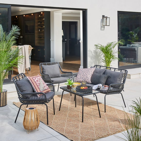 Singapore 4 Seater Garden Conversation Set