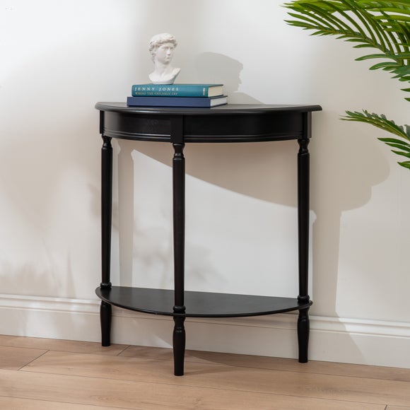 Click to view product details and reviews for Kelna Half Moon Console Table.