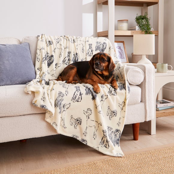 Dog Print Pet Blanket