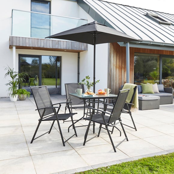 Brighton 4 Seater Outdoor Dining Set