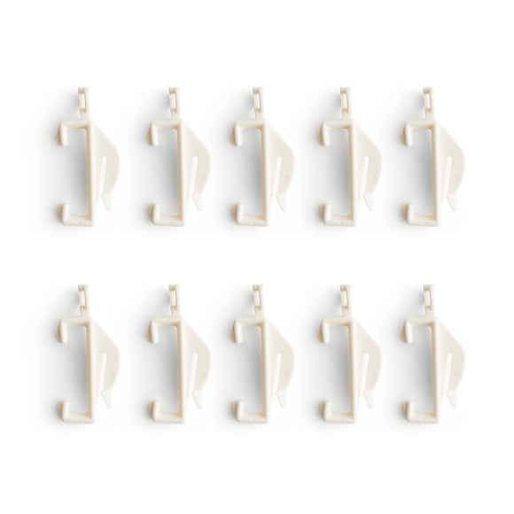 Pack of 10 Curtain Gliders