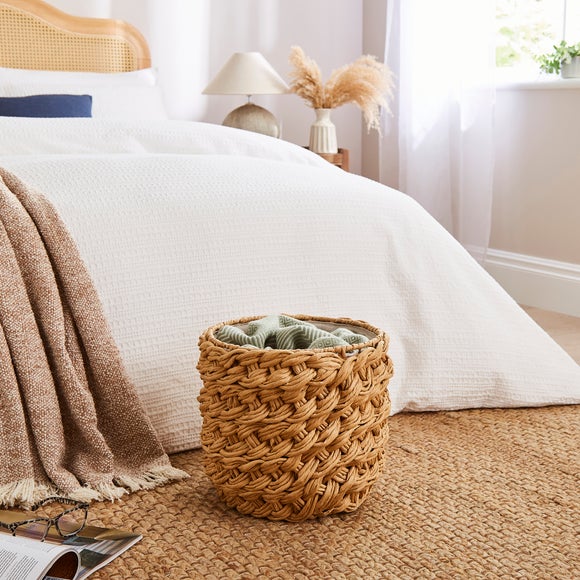 Coastal Knot Storage Basket