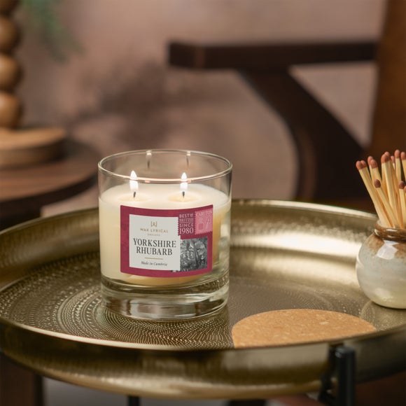 Yorkshire Rhubarb Tart & Tangy Multi Wick Candle