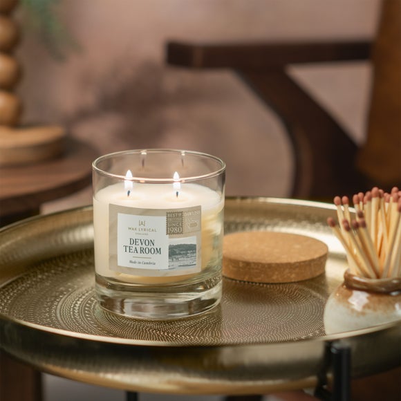 Devon Tea Room Sweet Vanilla Multi Wick Candle