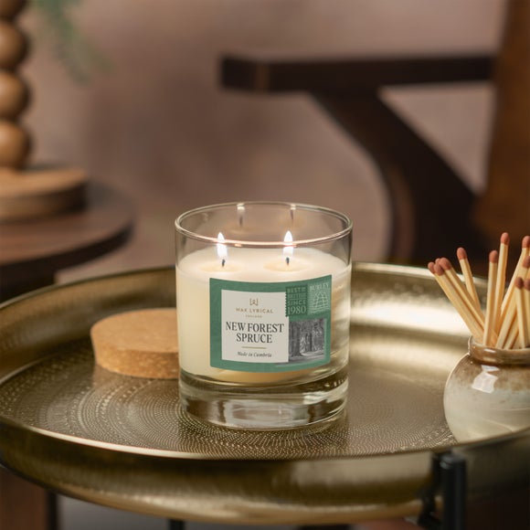 New Forest Spruce Revitalising Woods Multi Wick Candle