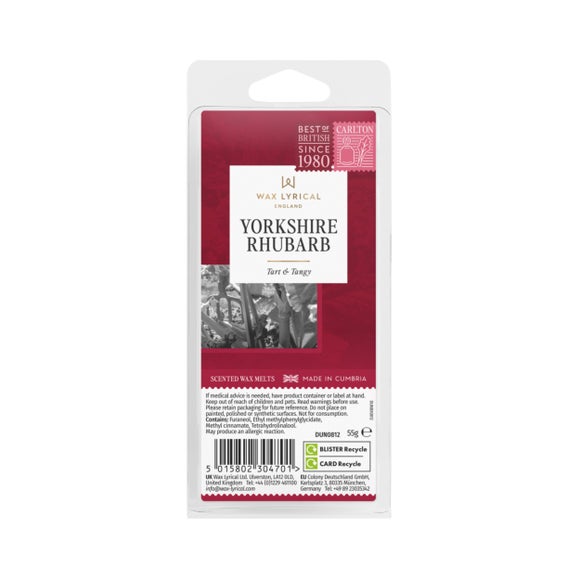 Yorkshire Rhubarb Tart & Tangy Wax Melts