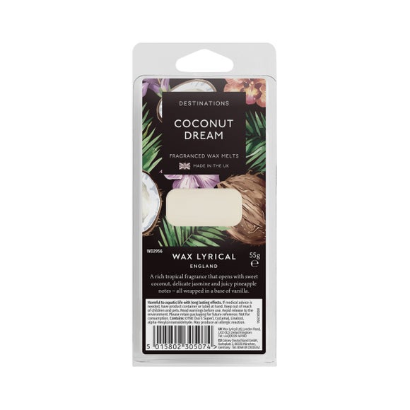 Destinations Coconut Dream Wax Melts