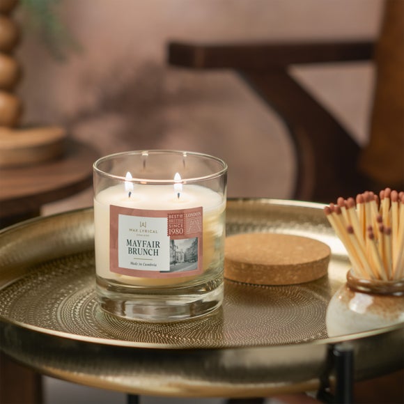 Mayfair Brunch Peach Bellinis Multi Wick Candle