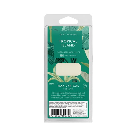Destinations Tropical Island Wax Melts