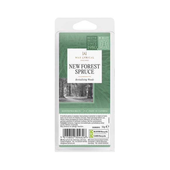 New Forest Spruce Revitalising Woods Wax Melts