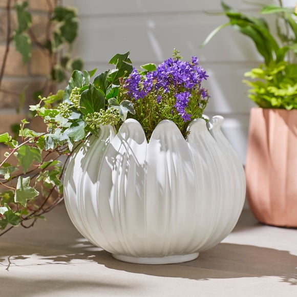 Poppy Head Plant Pot