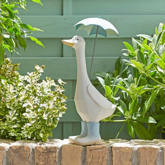 Darcy Duck with Umbrella Ornament