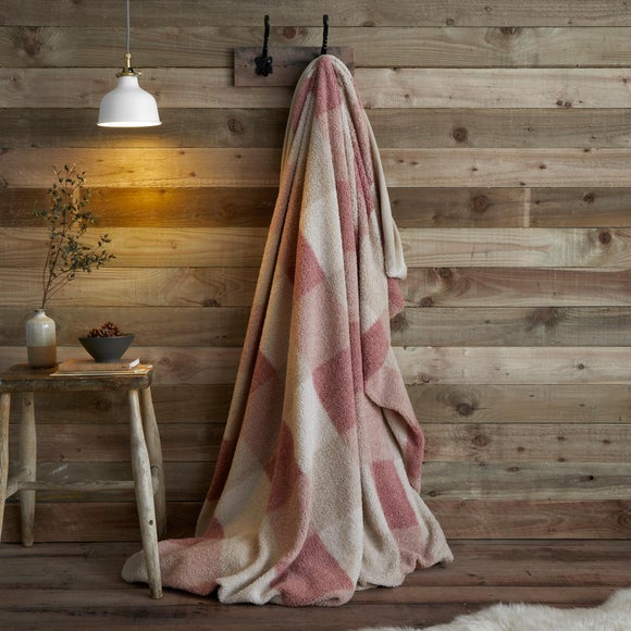 Click to view product details and reviews for Appletree Ashford Check Throw Blanket 150cm X 200cm.