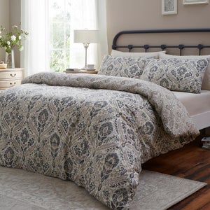 Dreams & Drapes Harriet 100 Cotton Duvet Cover & Pillowcase Set