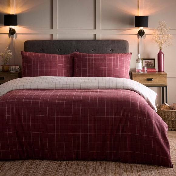 Dreams & Drapes Wynn 100% Cotton Duvet Cover & Pillowcase Set