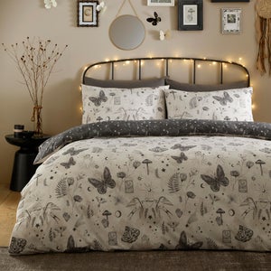 Fusion Celeste Polycotton Duvet Cover & Pillowcase Set