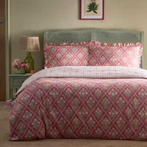 Appletree Aurelia 100 Cotton Duvet Cover & Pillowcase Set