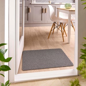 Marvel Boucle Hi Low Textured Washable Mat