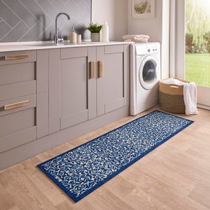 Marvel Printed Arts And Crafts Floral Washable Runner