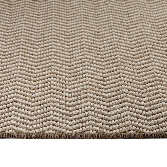 Photo 2 of Marvel Boucle Hi Low Herringbone Washable Mat