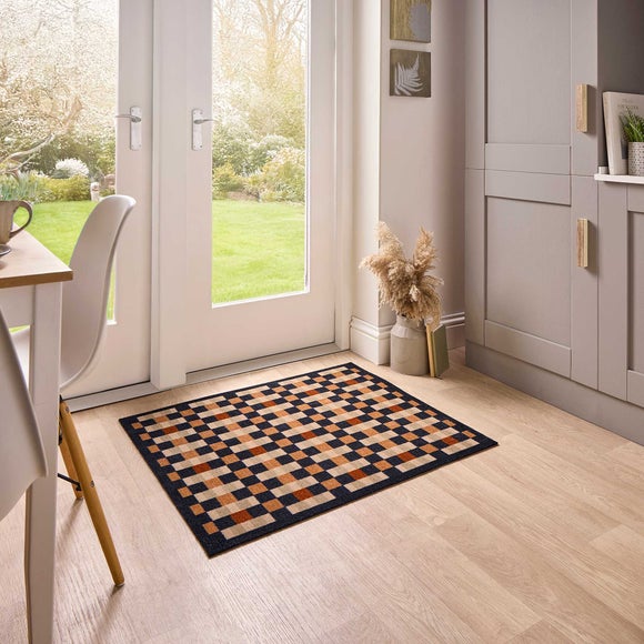 Marvel Printed Checkerboard Washable Mat