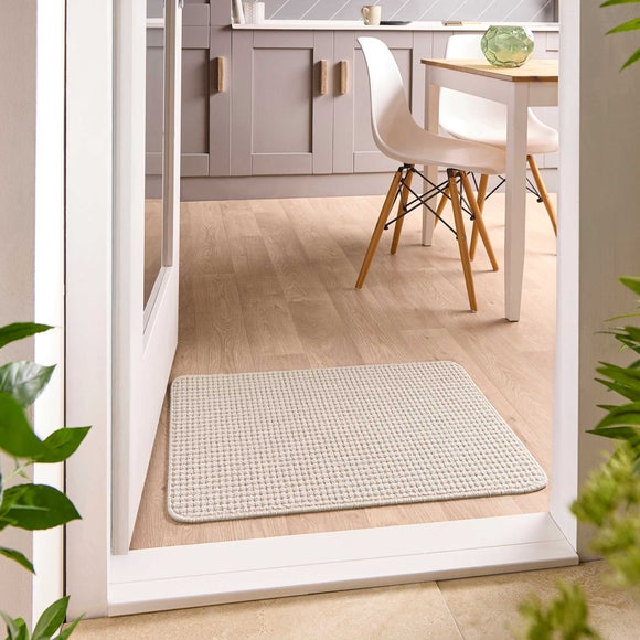 Marvel Boucle Hi Low Textured Washable Mat