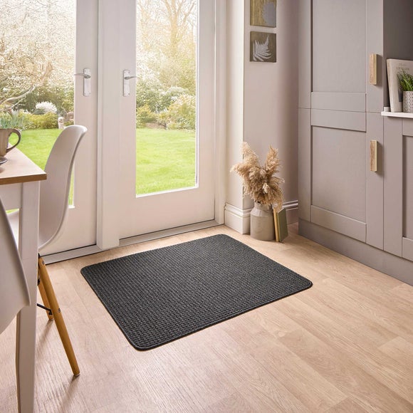 Marvel Boucle Hi Low Textured Washable Mat