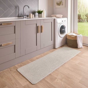 Marvel Boucle Hi Low Textured Washable Runner