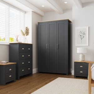 Lancaster 4 Piece Bedroom Furniture Set