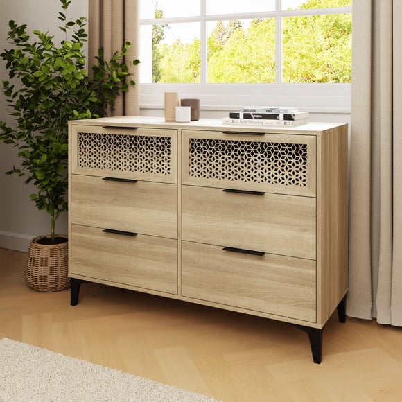 View Nolan 6 Drawer Chest View Nolan 6 Drawer Chest
