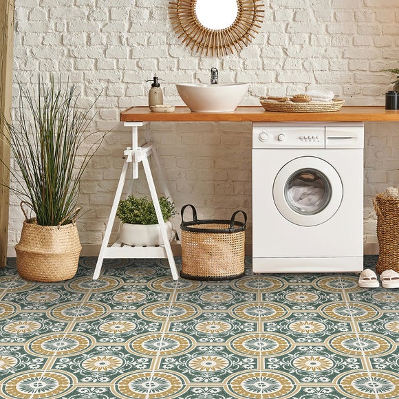 Floorpops Ezra Self Adhesive Floor Tiles