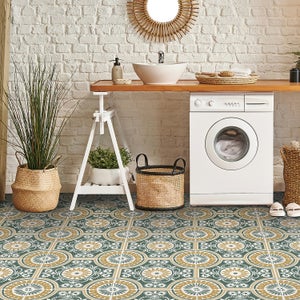 Floorpops Ezra Self Adhesive Floor Tiles