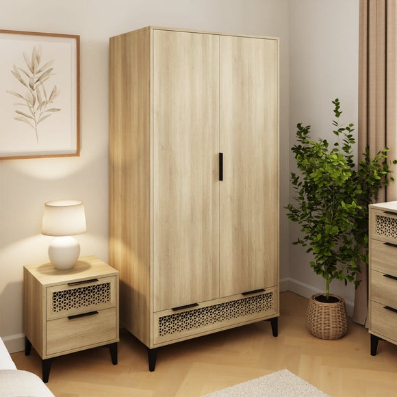 Click to view product details and reviews for Nolan 2 Door 1 Drawer Wardrobe. Click to view product details and reviews for Nolan 2 Door 1 Drawer Wardrobe.