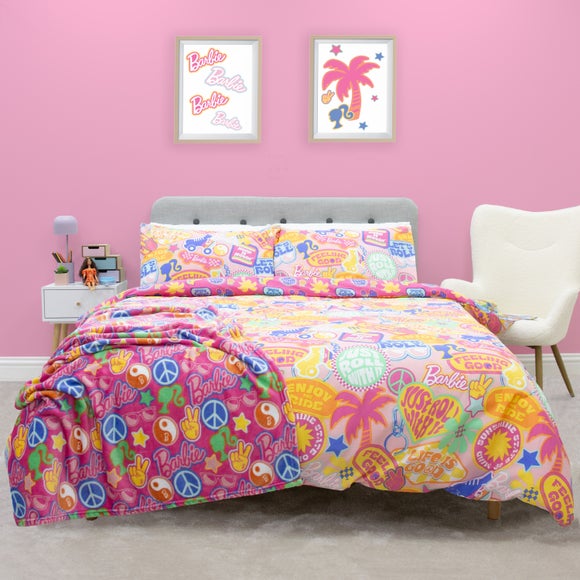Barbie Quilt Cover and Pillowcase Set