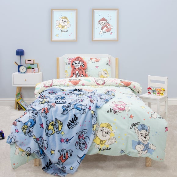 Paw Patrol Scribbled Duvet Cover & Pillowcase Set