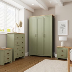 Lancaster 4 Piece Bedroom Furniture Set