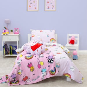 Peppa Pig & Friends Duvet Cover & Pillowcase Set