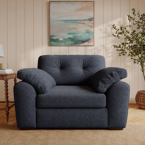 View Milton Soft Chenille Snuggle Chair View Milton Soft Chenille Snuggle Chair