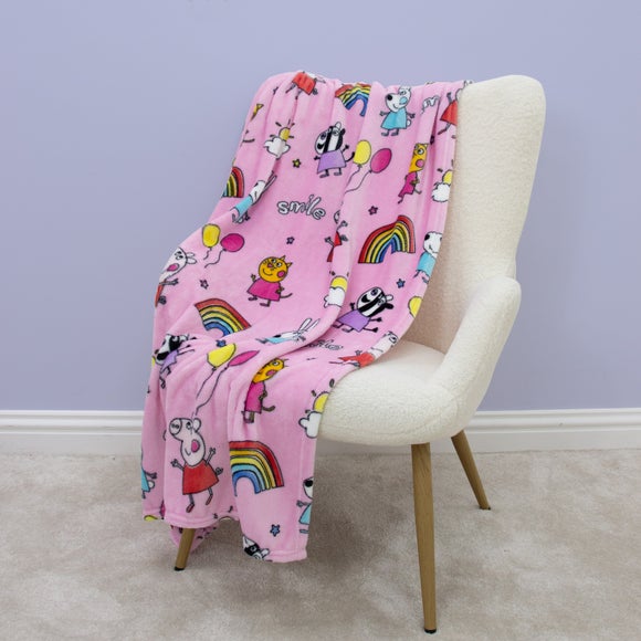 Peppa Pig Fleece 150cm x 100cm Throw