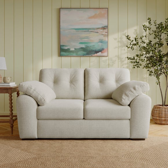 View Milton Textured Chenille 2 Seater Sofa View Milton Textured Chenille 2 Seater Sofa