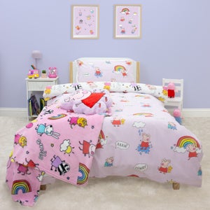 Peppa Pig & Friends Duvet Cover & Pillowcase Set