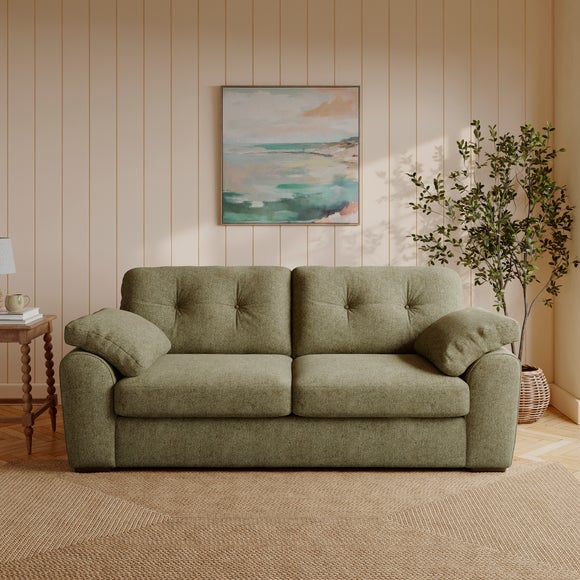 Milton Soft Chenille 3 Seater Sofa