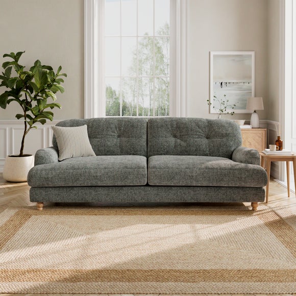 Martha Chunky Chenille 4 Seater Sofa