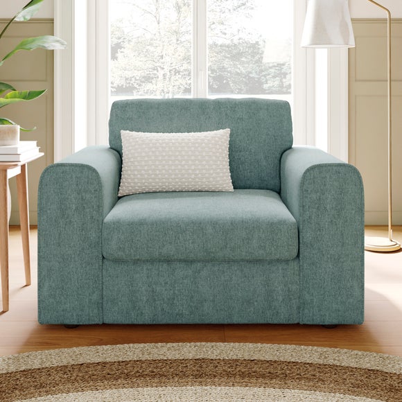 Abel Vintage Soft Chenille Snuggle Chair