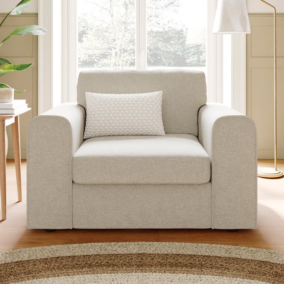 Abel Vintage Soft Chenille Snuggle Chair