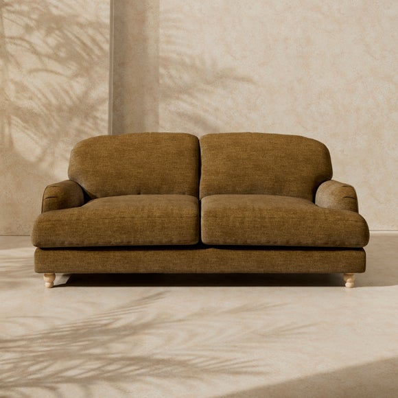 Arthur Linen Chenille 3 Seater Sofa
